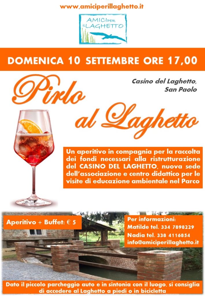 Aperitivo al Laghetto 10 sett. '17